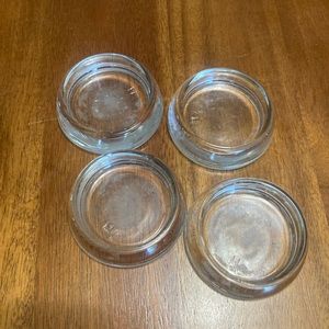 Set of 4 vintage furniture coasters